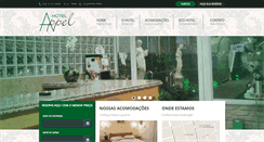 Desktop Screenshot of hotelappel.com.br